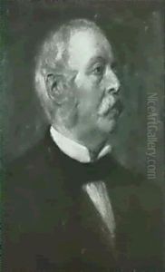Schafe Und Ziege Auf Der Wiese by Otto Keitel