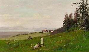A View Of Reverend Joseph Worcester's House, Piedmont, California