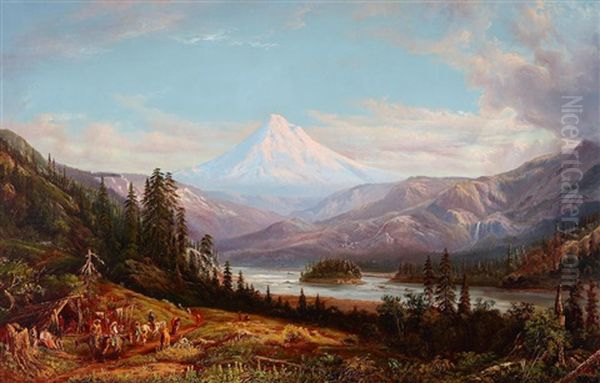 Mt. Hood, Little Sandy River - view 1
