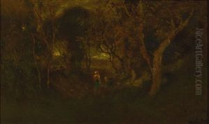 In A Wooded Glen by William Keith