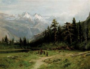 Glacier Meadow In The High Sierra by William Keith
