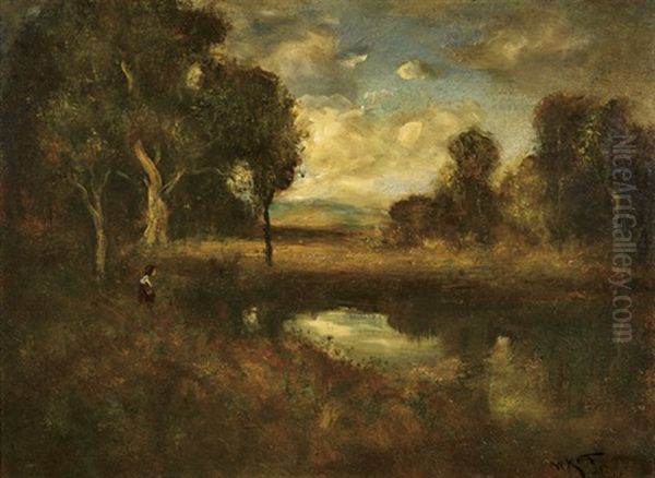 Antique Painting By William Keith - view 1