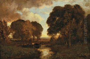 Autumn Sunset (sonoma Creek, Sonoma County, California)