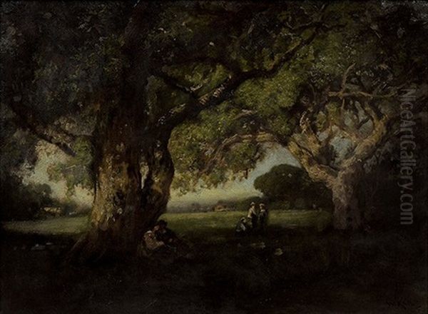 Calfornia Oaks - view 1