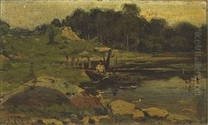 A Day On The Lake by William Keith