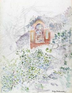 Kleine Kapelle Am Berghang by Philipp Bauknecht