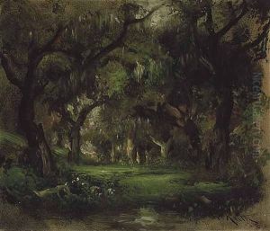 San Francisco Wooded Landscape by William Keith