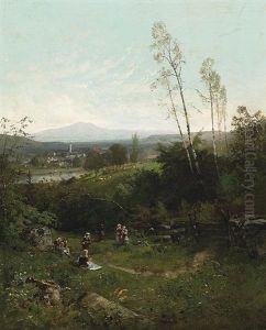 An Afternoon Outing by William Keith