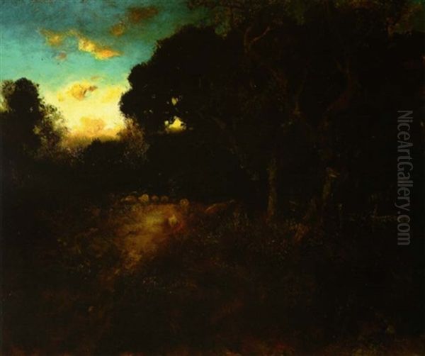 A Clearing At Dusk - view 1