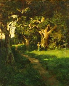 The Oak Glade by William Keith