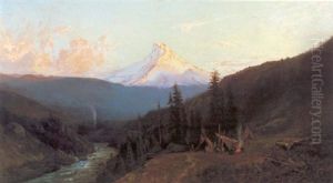 Mt. Hood From Hood River by William Keith
