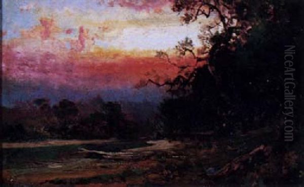 Sunset Russian River - view 1