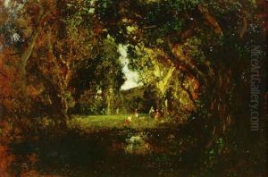 Landscape With Figures by William Keith