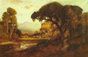 Golden Sunset (california Landscape)