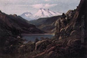 Sierra Landscape With Donner Lake Sierra Landscape With Donner Lake