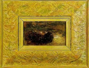 Landscape With Homes by William Keith