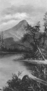 Mountain Lake Landscape