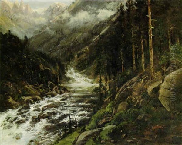 Sierra River Landscape - view 1