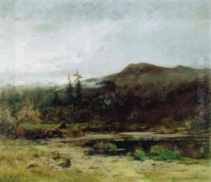 A Mountain Lake by William Keith