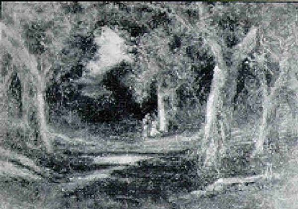 Landscape With Two Figures - view 1