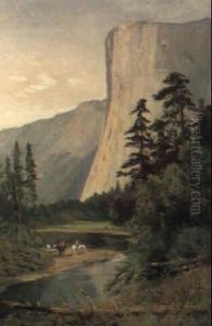 El Capitan, Yosemite Valley by William Keith