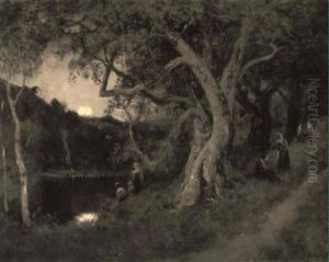 Bucolic Scene by William Keith
