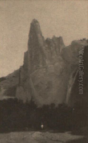 Travelers In Yosemite - view 1