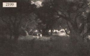 Landscape With Figures by William Keith