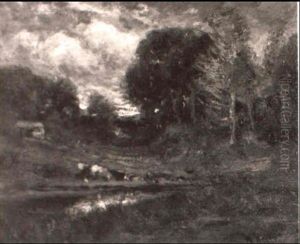 Wooded Interior by William Keith