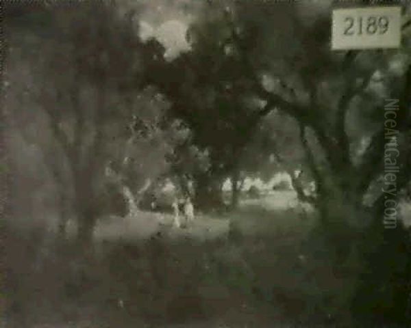 Landscape With Trees And Women - view 1