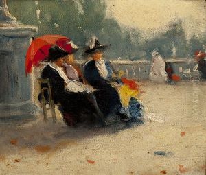Les ... Dans Le Jardin Du Luxembourg Les ... Dans Le Jardin Du Luxembourg