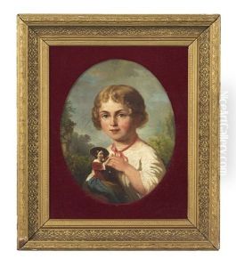 Girl With A Doll by David Van Der Kellen III