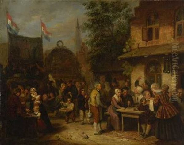 Hollandische Jahrmarktszene - view 1