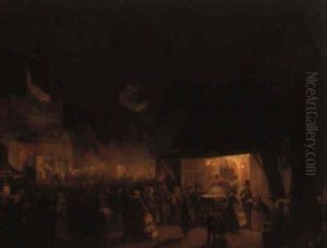 Hollandsk Torgmarknad by David Van Der Kellen III