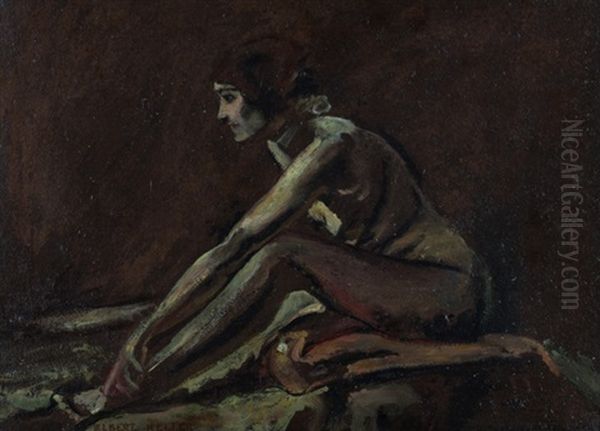 Aktstudie, Wohl Gisela Von Wehner - view 1