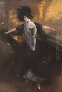 Junge Tanzerin by Albert von Keller