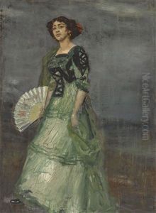 Bildnis Einer Dame Mit Facher In Spanischem Kostum Bildnis Einer Dame Mit Facher In Spanischem Kostum
