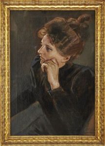 Portrait Einer Dame Portrait Einer Dame
