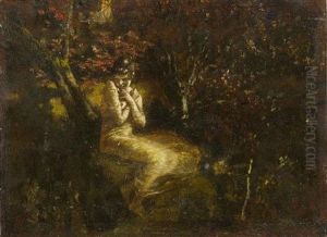 Herbst (preliminary Study) by Albert von Keller