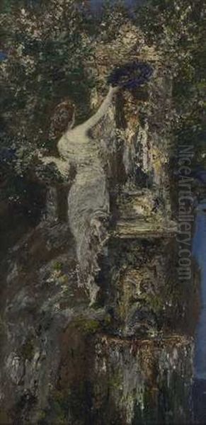 Nymphe Am Brunnen - view 1