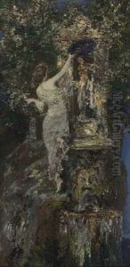 Nymphe Am Brunnen Nymphe Am Brunnen