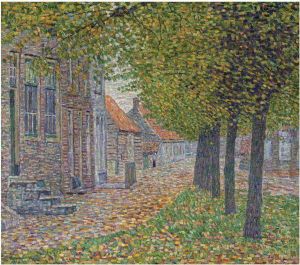 Marktplatz St Anna, Morgensonne (the Market Square, St Anna,morning) by Paul Baum