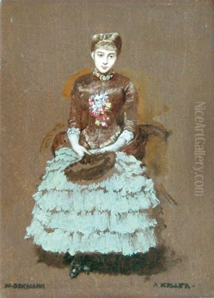 Sitzende Dame - view 1