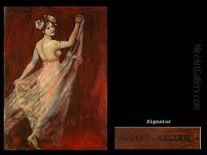 Tanzerin by Albert von Keller