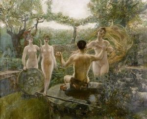 Das Urteil Des Paris by Albert von Keller