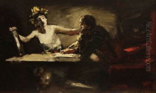 Der Dichter Und Seine Muse (+ Study, Verso) - view 1