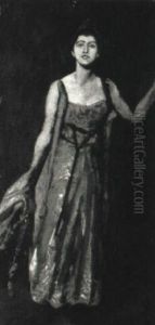 Stehende Dame Stehende Dame