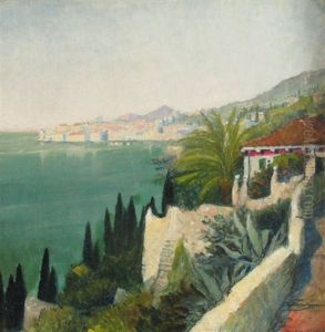Blick Auf Dubrovnik (das Alte Ragusa) An Einem Sonnentag by Alfred Keller