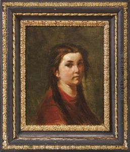 Portrait Eines Brasilianischen Madchens by Ferdinand Keller