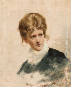 Portrat Der Grafin Marie Von Der Golz, Geb. Grafin Douglas